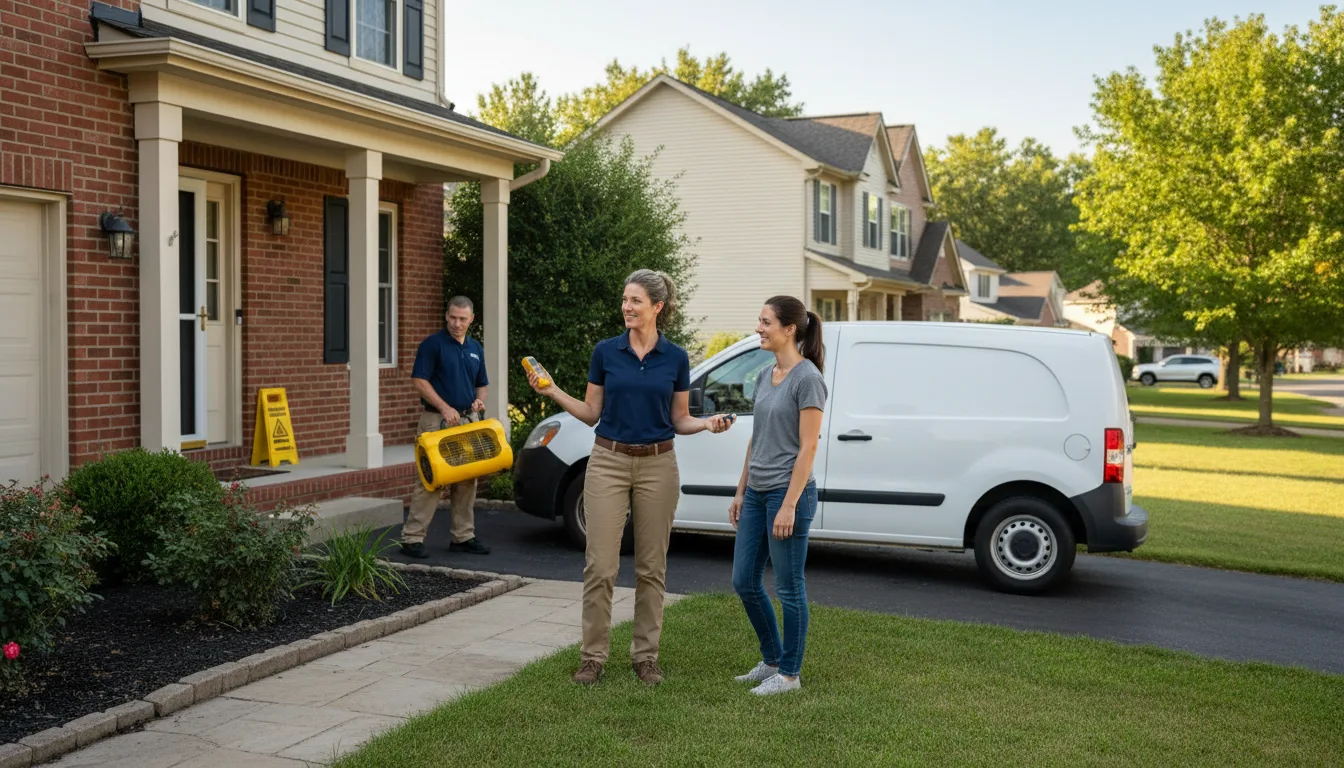 Water restoration image for Fire And Smoke Damage Restoration in Kendall, KS